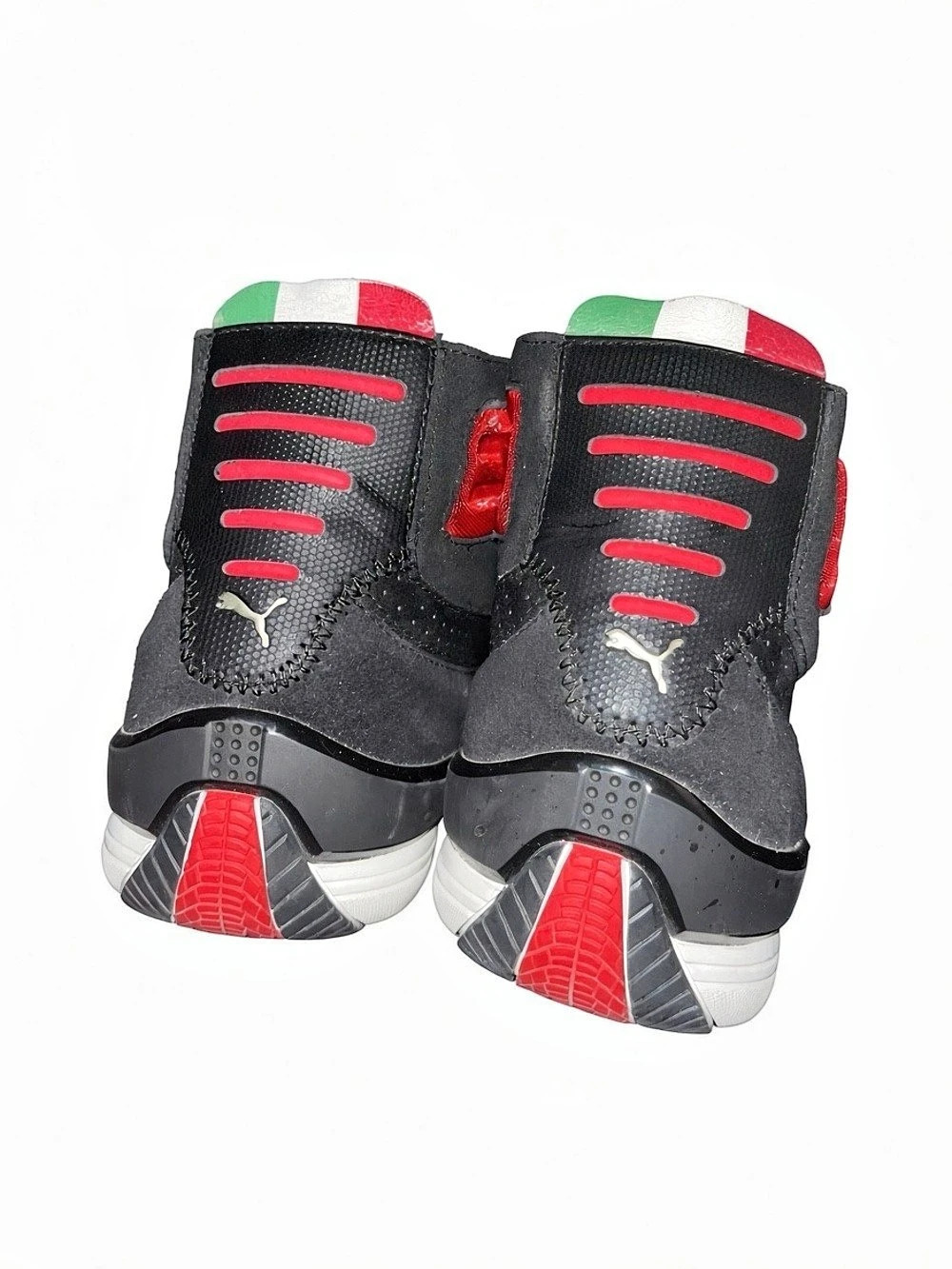 Rare Grail Puma Driving Power 2 Ferrari Sneakers w/ Italy Flag Mens Size 10